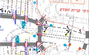 פניה ימינה ללא רמזור ק מדע גולדה מאיר