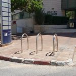 מתקנים לעגינת אופניים בהר-חוצבים