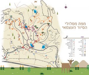 נאות קדומים מפה מהאתר